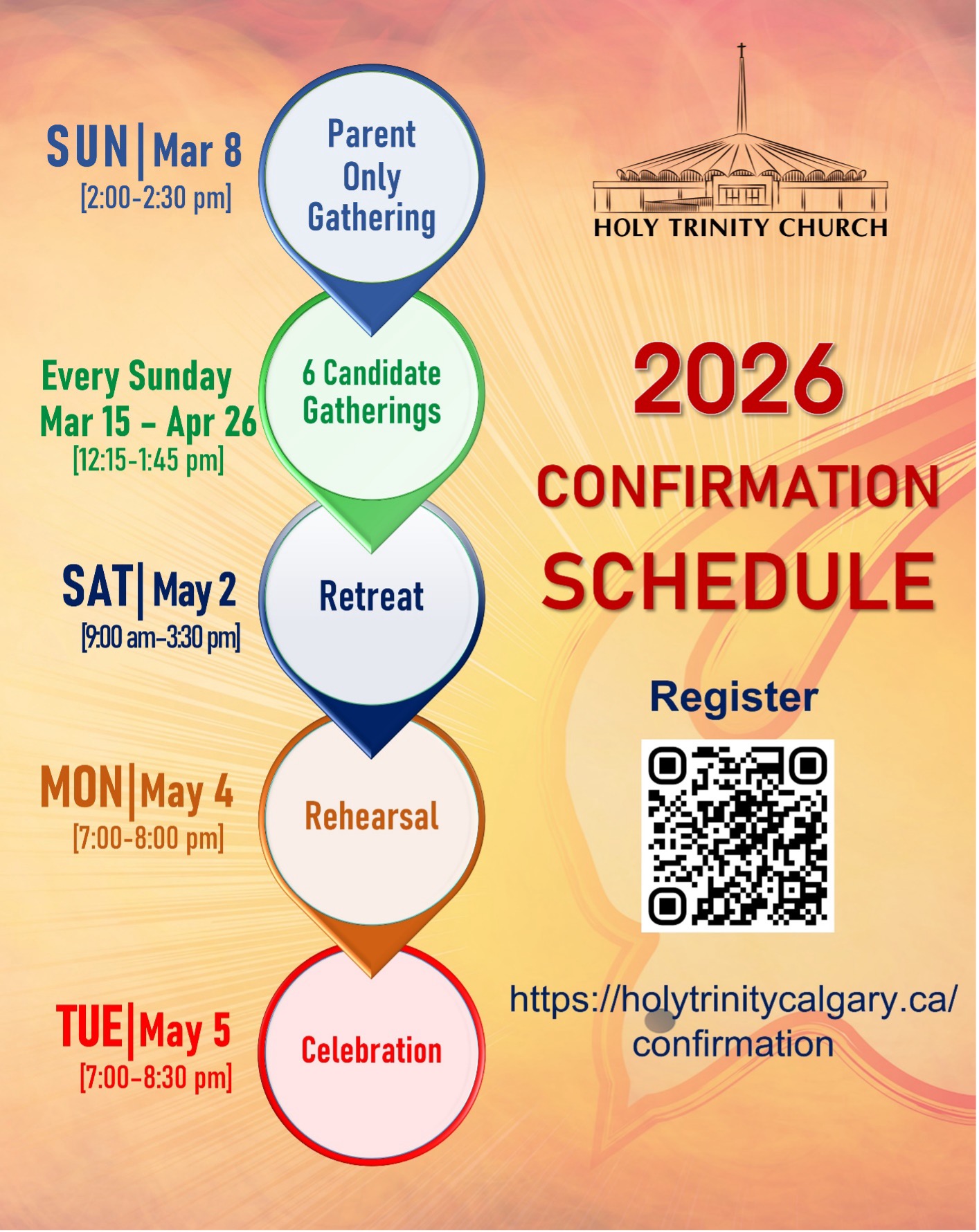Confirmation Schedule